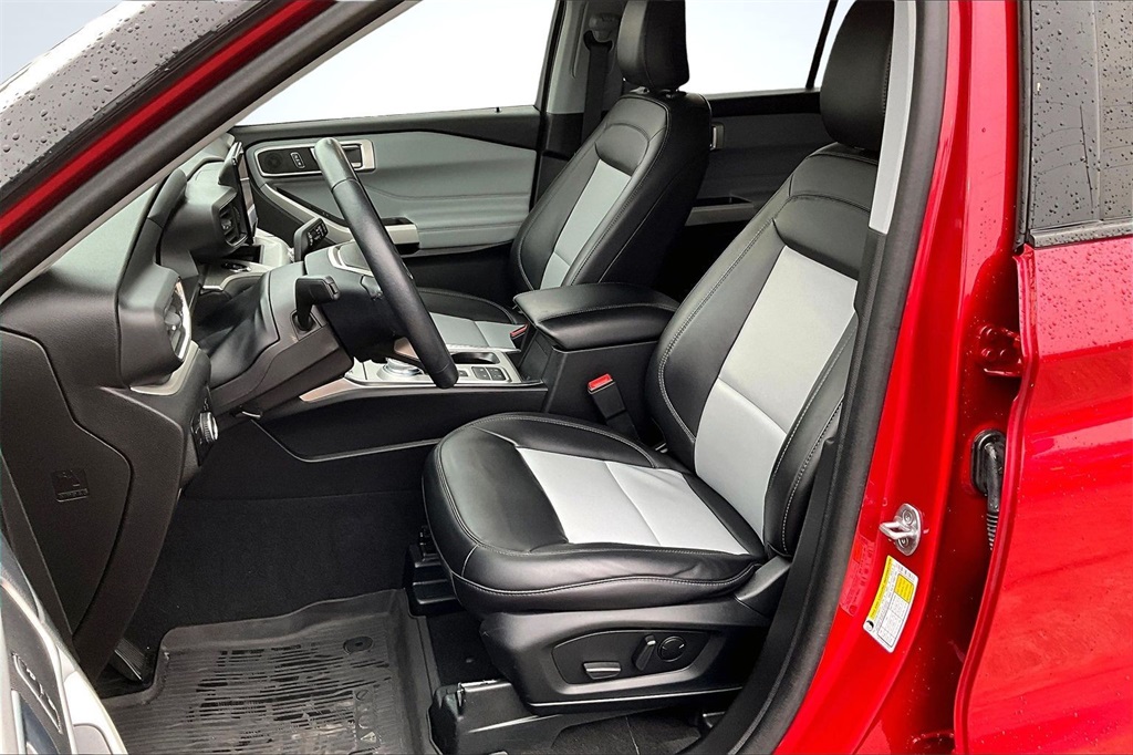 2023 Ford Explorer XLT Red at Community Honda