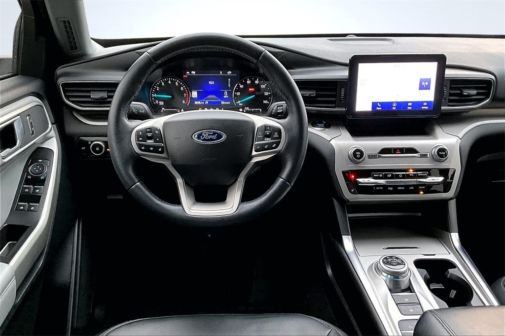 2023 Ford Explorer XLT Red at Community Honda