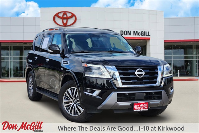 2022 Nissan Armada SL Black at Bayway Cadillac of The Woodlands