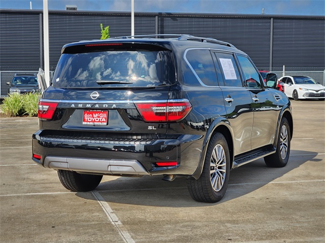 2022 Nissan Armada SL Black at Bayway Cadillac of The Woodlands
