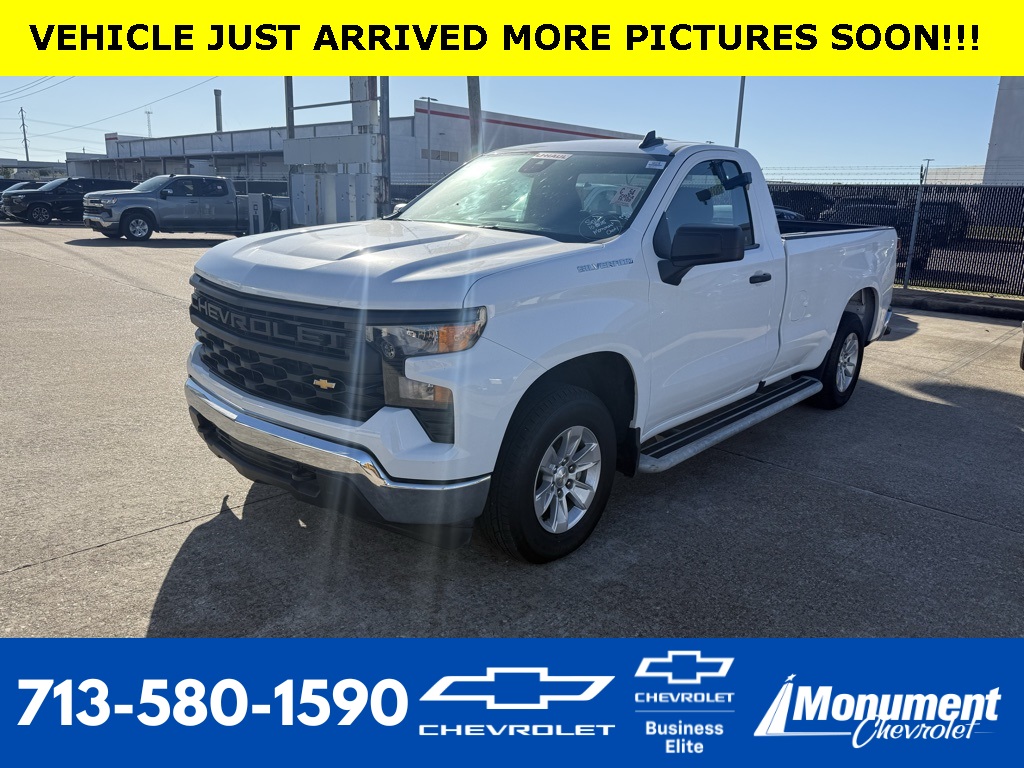 2024 Chevrolet Silverado 1500 WT White at Martin Chrysler Dodge Jeep Ram