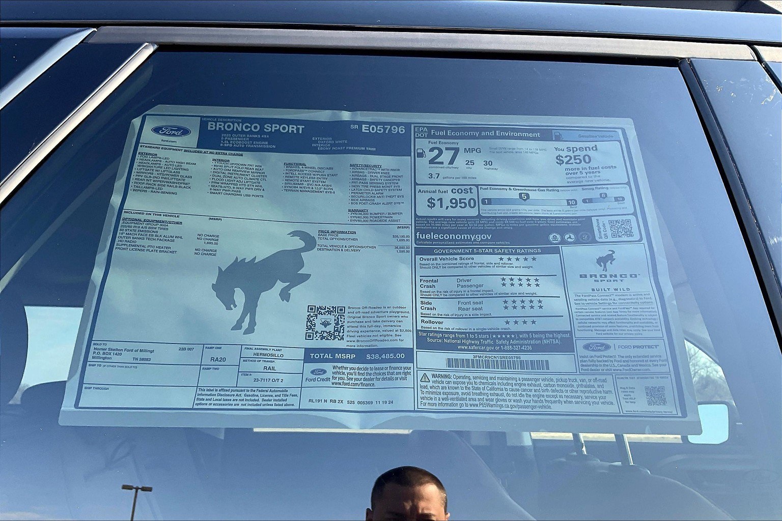 New 2025 Ford Bronco Sport For Sale in OLIVE BRANCH, MS