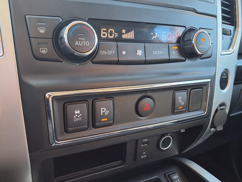 2018 Nissan Titan SV Silver at Texan Dodge Chrysler Jeep Ram