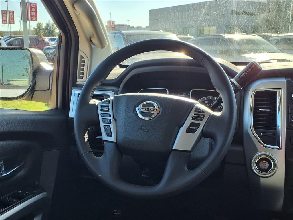 2018 Nissan Titan SV Silver at Texan Dodge Chrysler Jeep Ram