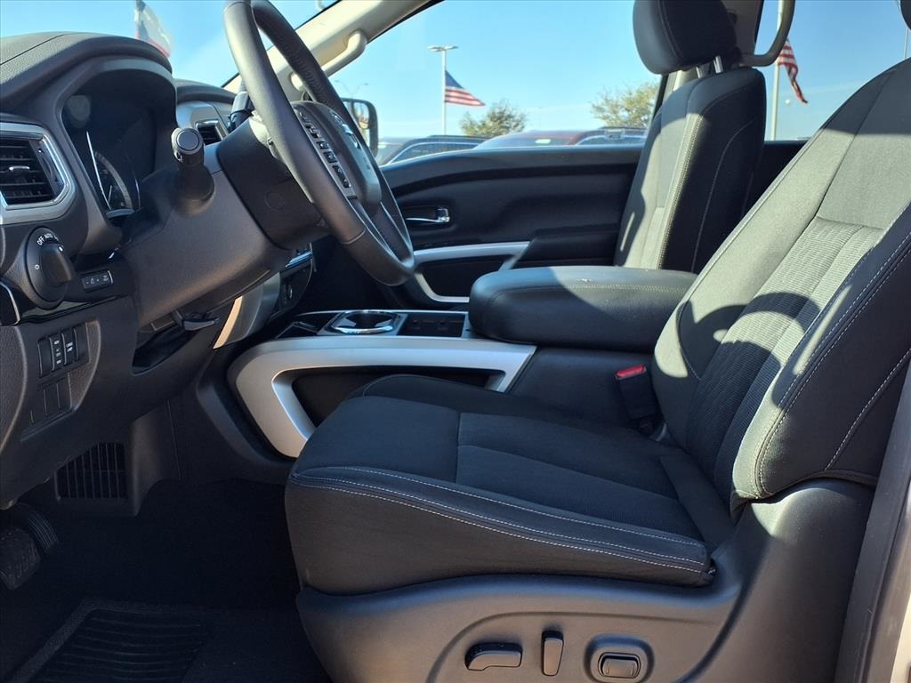 2018 Nissan Titan SV Silver at Texan Dodge Chrysler Jeep Ram