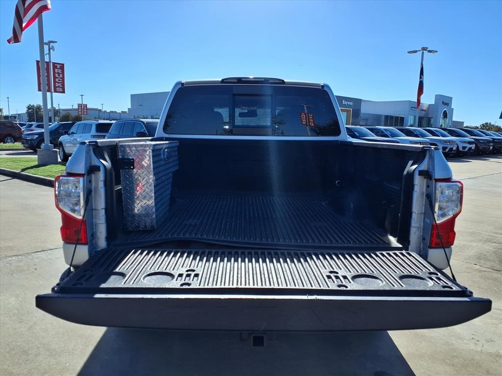 2018 Nissan Titan SV Silver at Texan Dodge Chrysler Jeep Ram