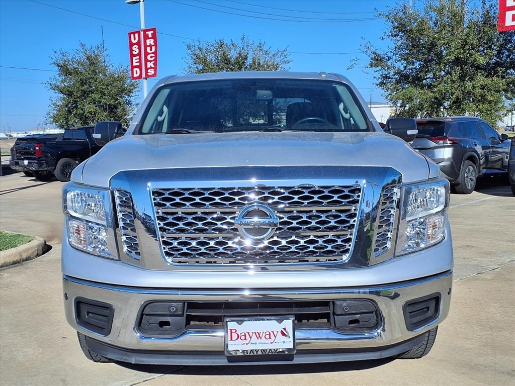 2018 Nissan Titan SV Silver at Texan Dodge Chrysler Jeep Ram