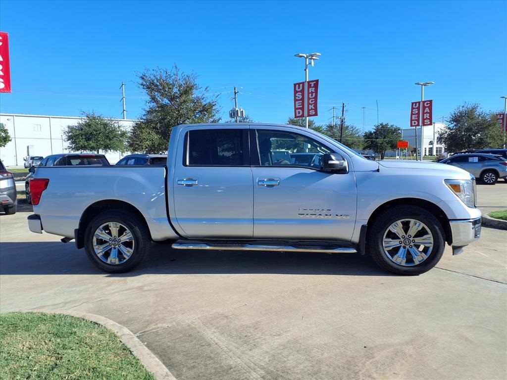 2018 Nissan Titan SV Silver at Texan Dodge Chrysler Jeep Ram