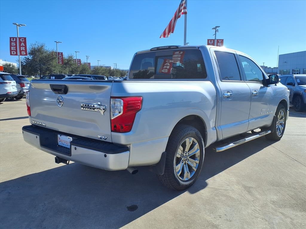2018 Nissan Titan SV Silver at Texan Dodge Chrysler Jeep Ram