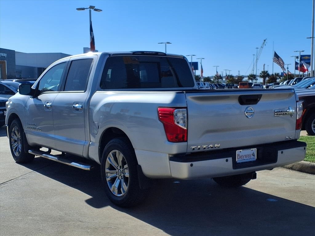 2018 Nissan Titan SV Silver at Texan Dodge Chrysler Jeep Ram