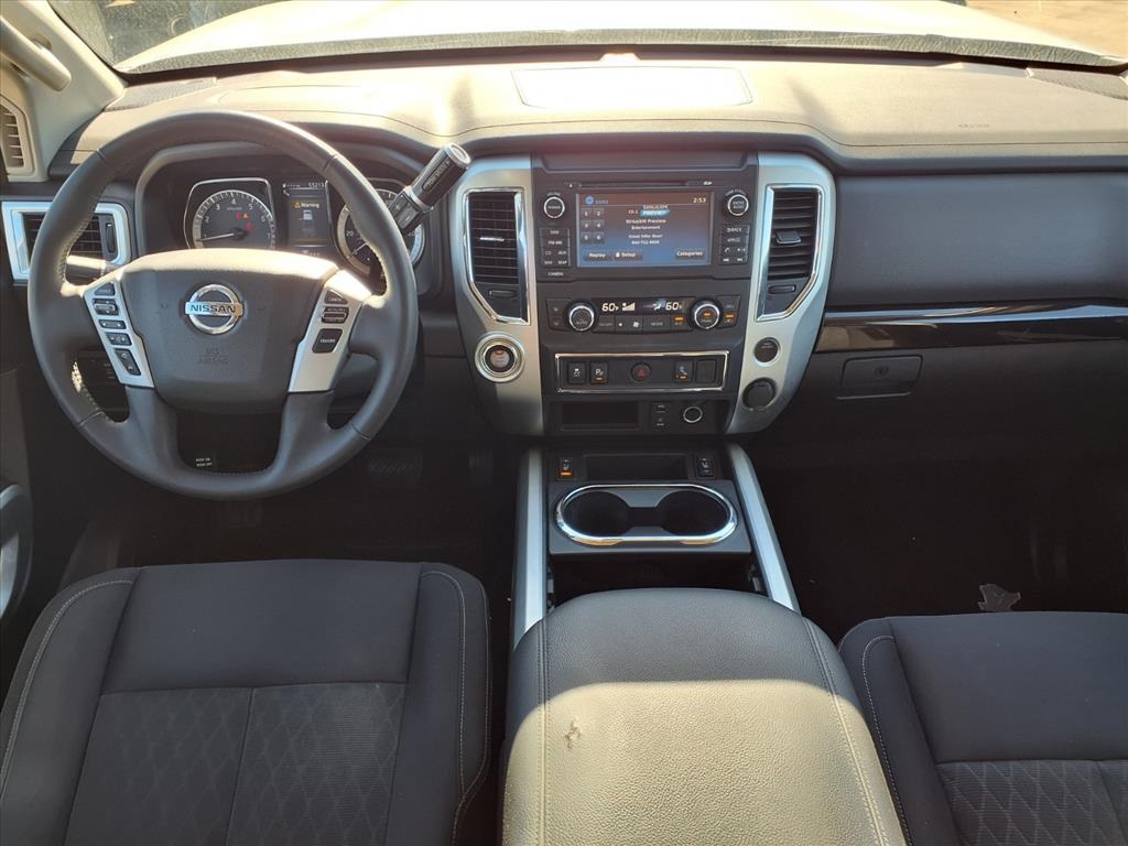 2018 Nissan Titan SV Silver at Texan Dodge Chrysler Jeep Ram