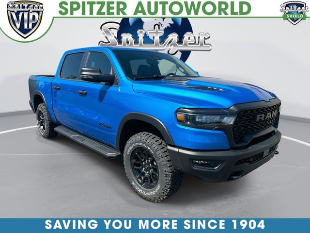 Hydro Blue Pearlcoat 2026 RAM 1500 Pickup Truck Four-Wheel Drive 8-Speed Automatic