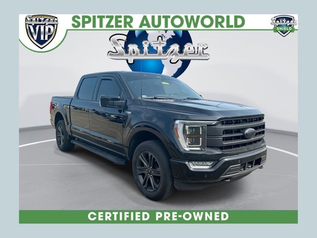 Black Metallic 2022 Ford F-150 Pickup Truck Four-Wheel Drive Automatic