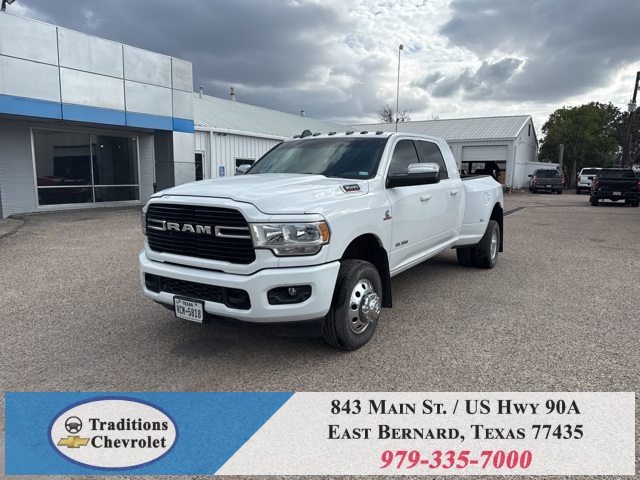 2019 Ram 3500 Big Horn White at DeMontrond Auto Country