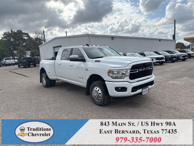 2019 Ram 3500 Big Horn White at DeMontrond Auto Country
