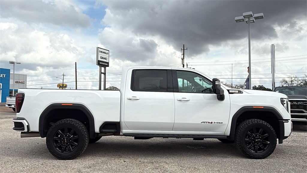 2024 GMC Sierra 2500HD AT4 White at Central Houston Nissan