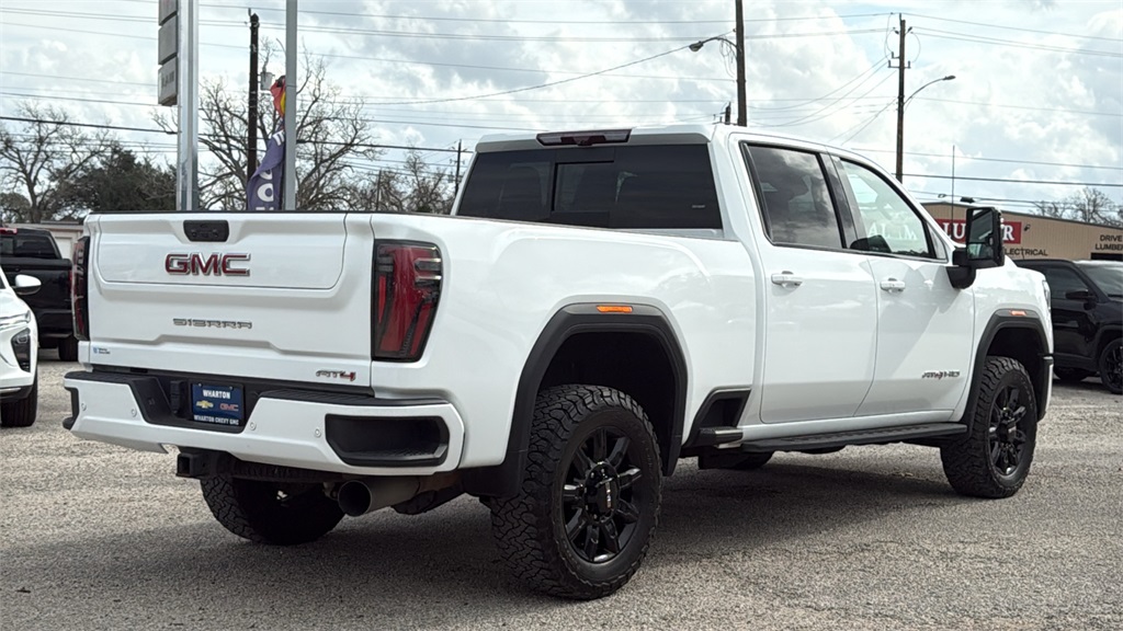 2024 GMC Sierra 2500HD AT4 White at Central Houston Nissan
