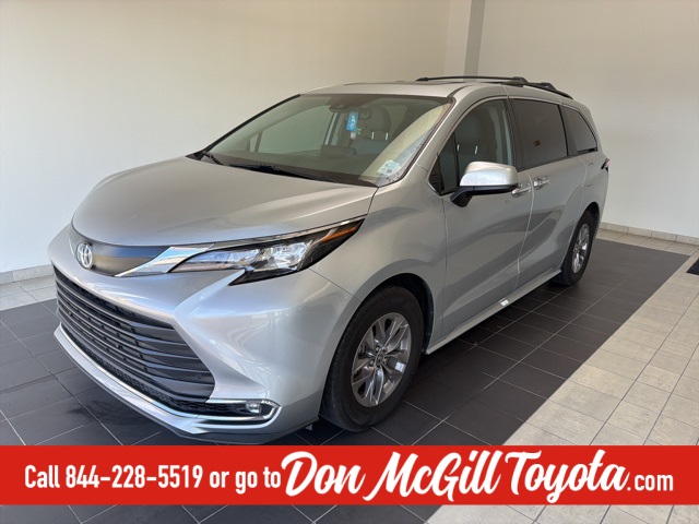 2023 Toyota Sienna XLE Silver at Don McGill Toyota