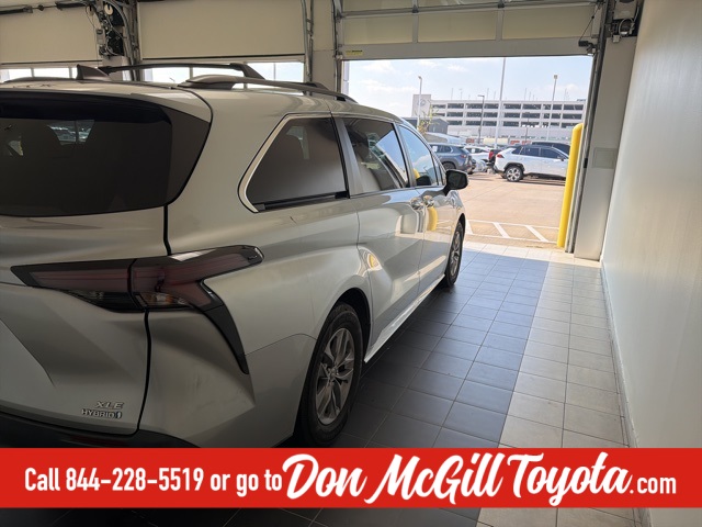2023 Toyota Sienna XLE Silver at Don McGill Toyota