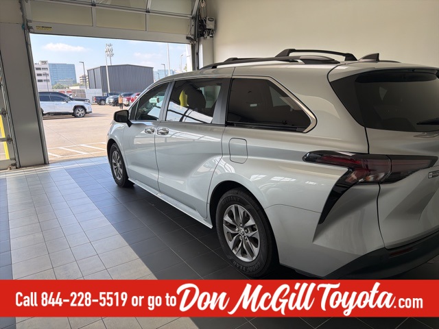 2023 Toyota Sienna XLE Silver at Don McGill Toyota