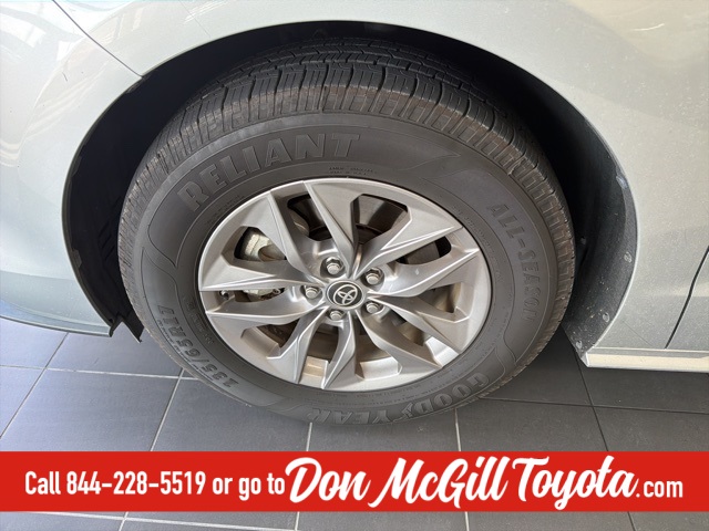 2023 Toyota Sienna XLE Silver at Don McGill Toyota