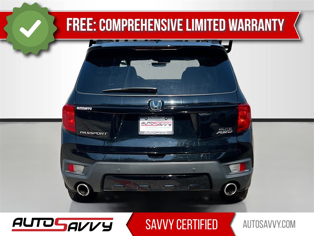 2023 Honda Passport Elite Black at AutoSavvy Houston Southwest