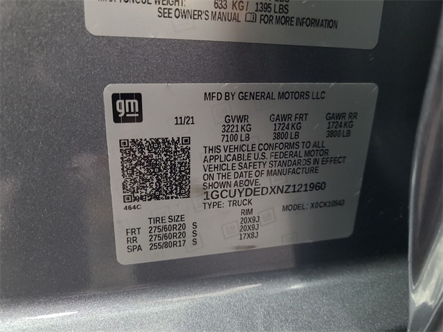 2022 – Chevrolet – Silverado 1500 LTD