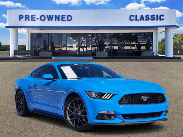 2017 Ford Mustang EcoBoost Blue at Emmons Autoplex