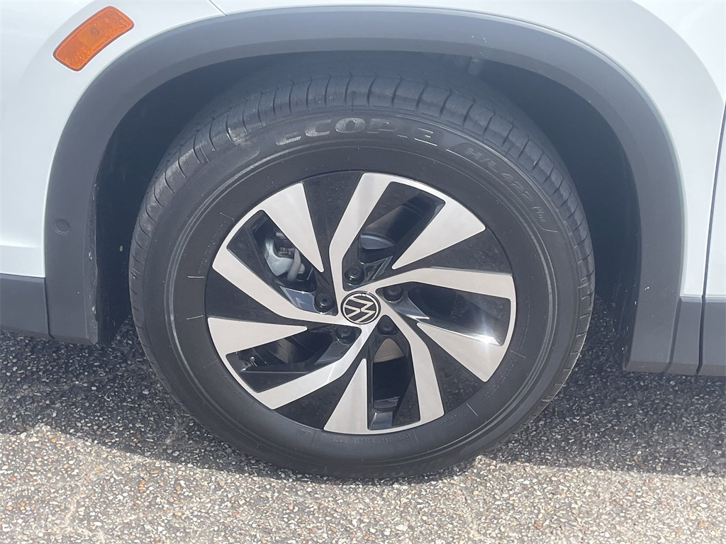 2025 Volkswagen Tiguan 2.0T S White at DeMontrond Auto Country