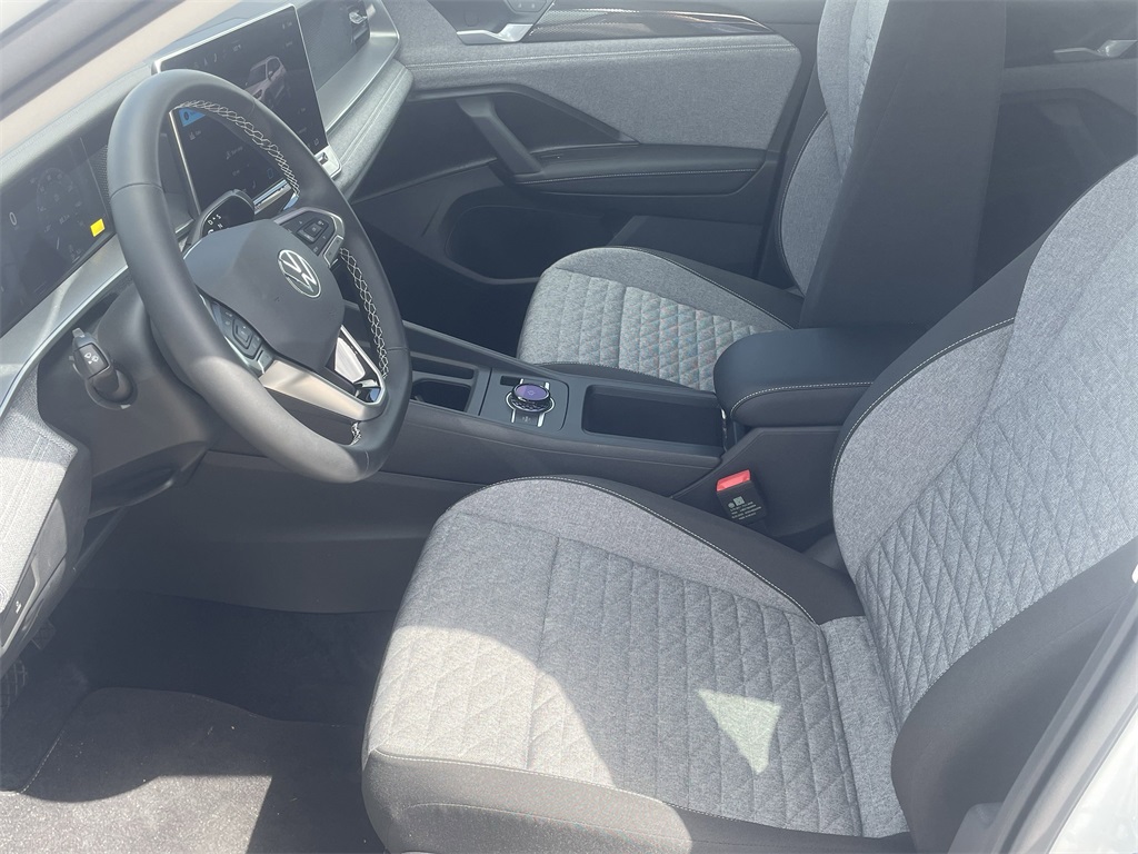 2025 Volkswagen Tiguan 2.0T S White at DeMontrond Auto Country