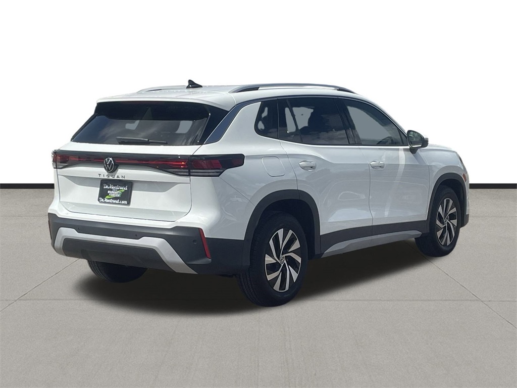 2025 Volkswagen Tiguan 2.0T S White at DeMontrond Auto Country