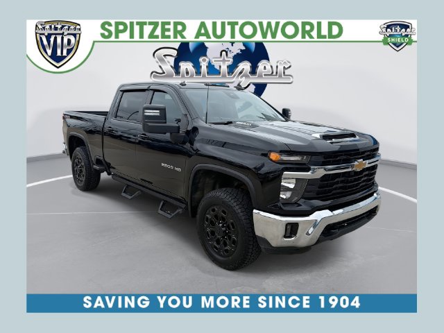 Black 2024 Chevrolet Silverado 2500HD Pickup Truck Four-Wheel Drive Automatic