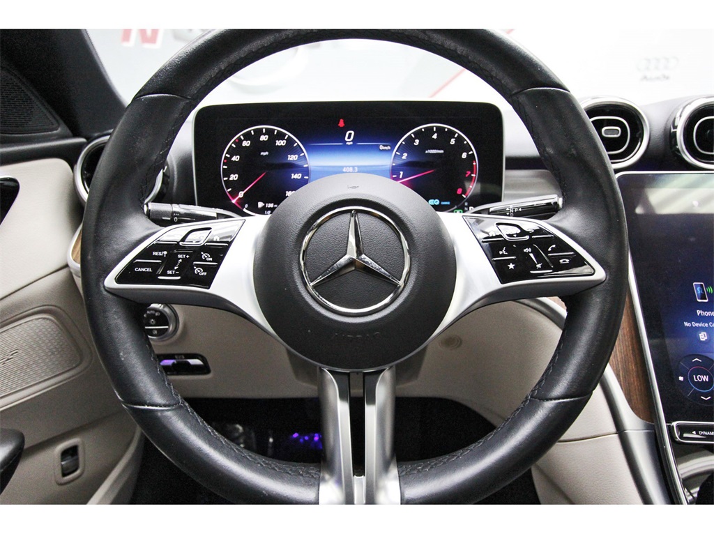 2022 Mercedes-Benz C-Class C 300 White at Westside Lexus