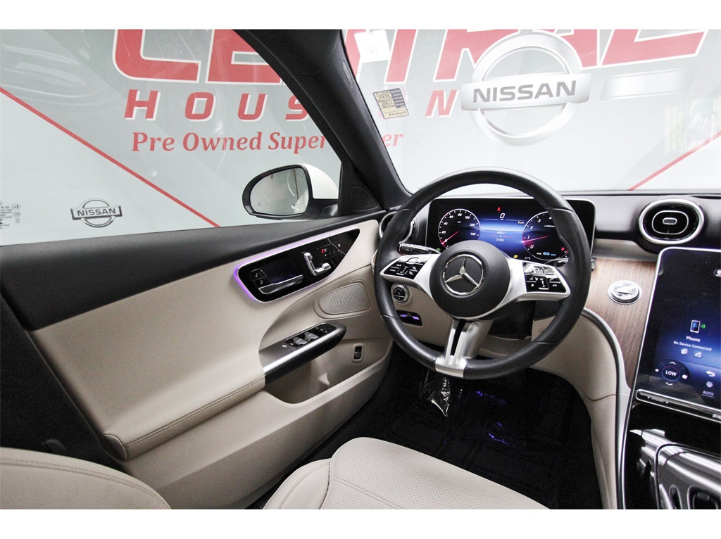 2022 Mercedes-Benz C-Class C 300 White at Westside Lexus