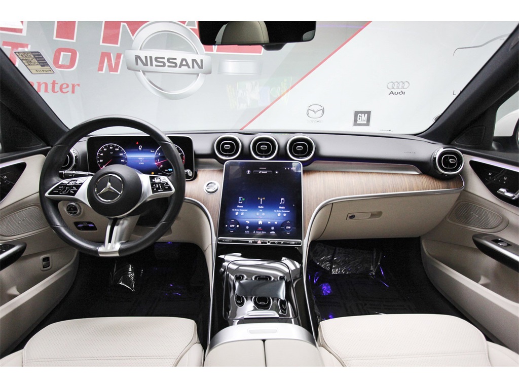 2022 Mercedes-Benz C-Class C 300 White at Westside Lexus