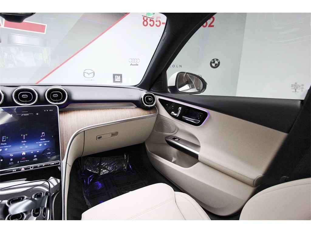 2022 Mercedes-Benz C-Class C 300 White at Westside Lexus