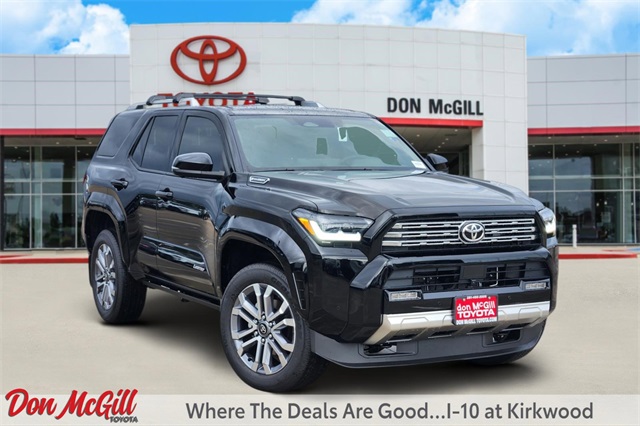 2025 Toyota 4Runner i-FORCE MAX Hybrid Limited Black at Don McGill Toyota