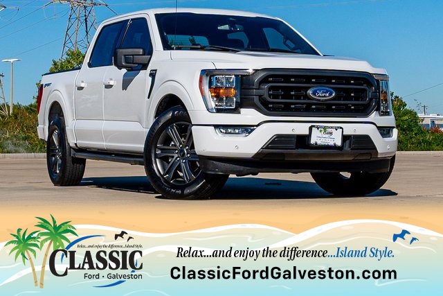 2021 Ford F-150 XLT White at Classic Chevrolet Galveston