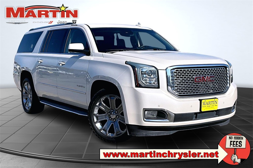 2015 GMC Yukon XL Denali White at Classic Chevrolet Galveston