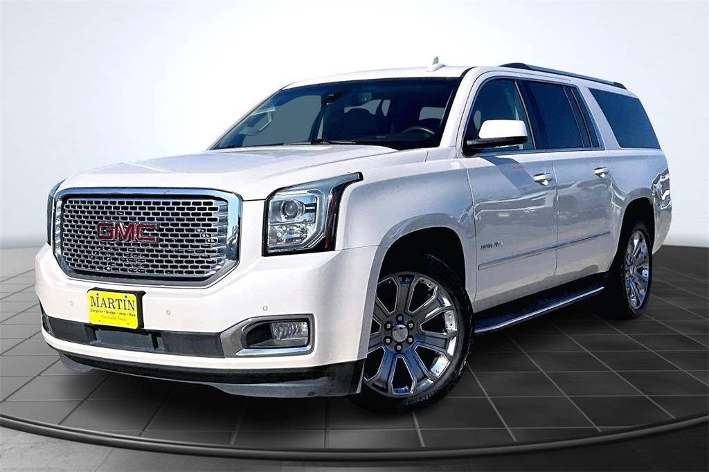 2015 GMC Yukon XL Denali White at Classic Chevrolet Galveston