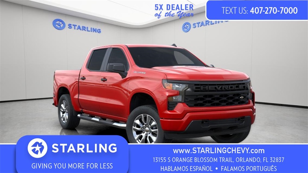 2026 Chevrolet Silverado 1500 Custom Crew Cab RWD