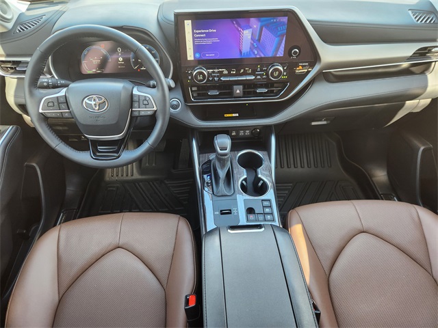 2025 Toyota Highlander Hybrid Limited Silver at Community Toyota