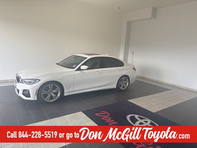 2020 BMW 3 Series 330i White at North Houston Mitsubishi