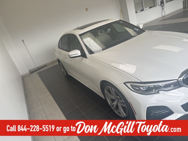 2020 BMW 3 Series 330i White at North Houston Mitsubishi