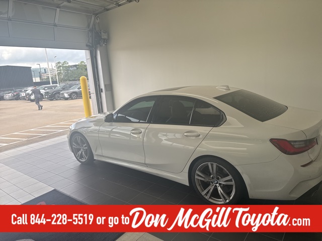 2020 BMW 3 Series 330i White at North Houston Mitsubishi
