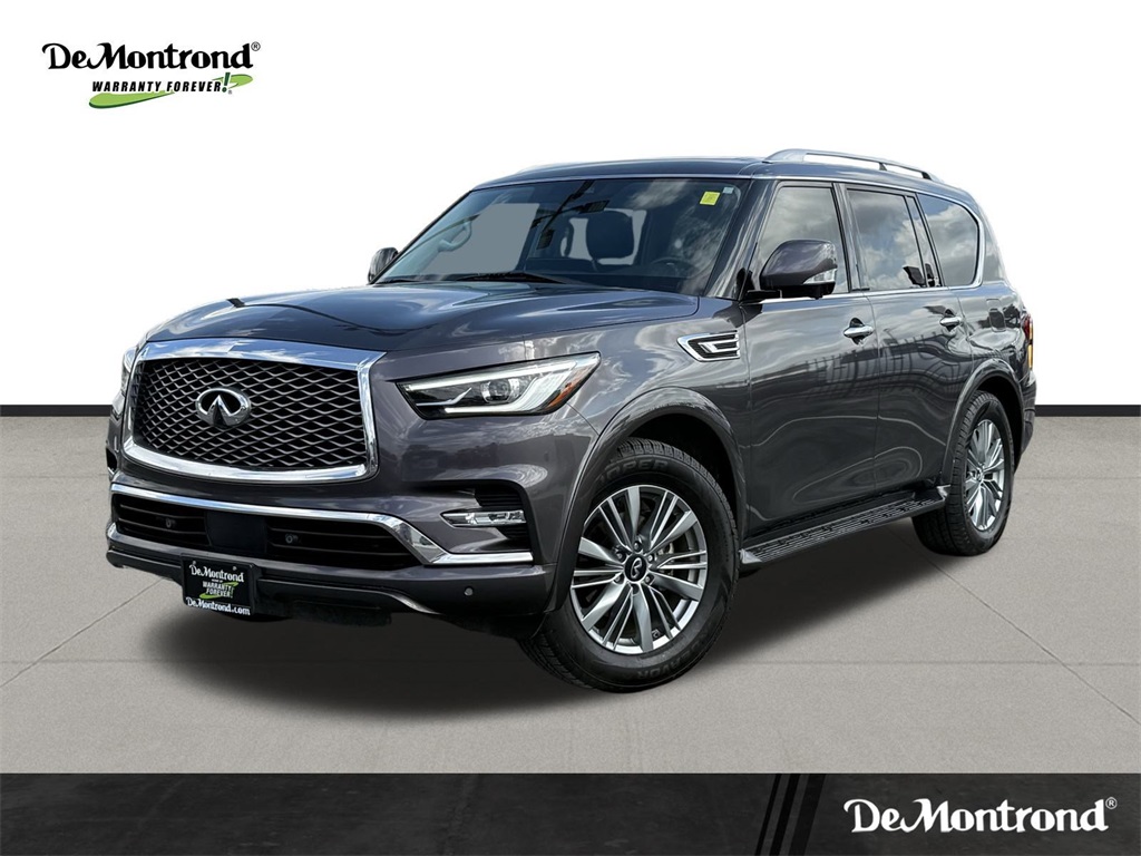 2023 INFINITI QX80 LUXE Gray at Mac Haik CDJR North Houston