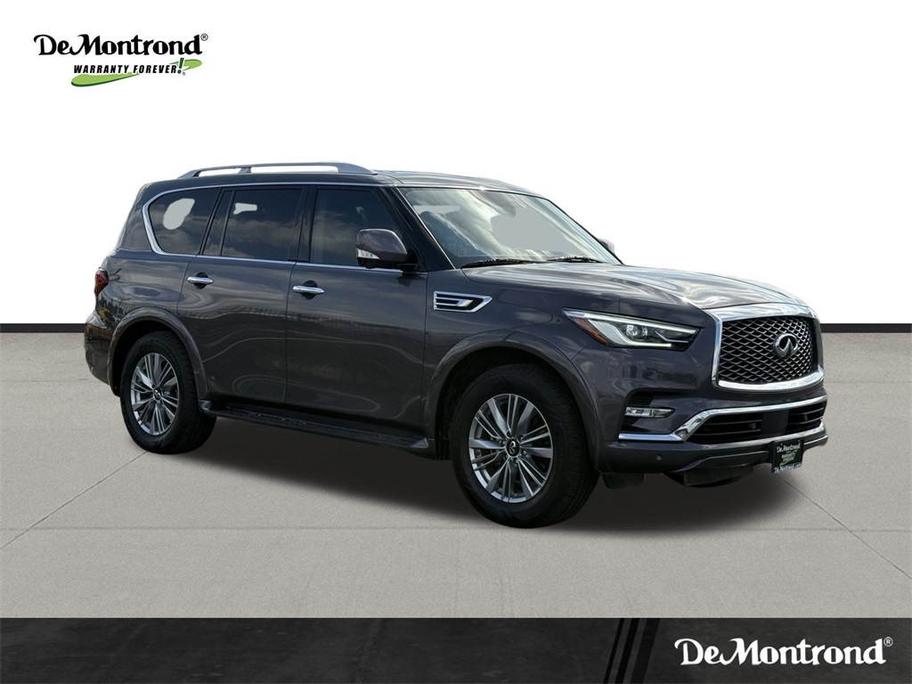 2023 INFINITI QX80 LUXE Gray at Mac Haik CDJR North Houston