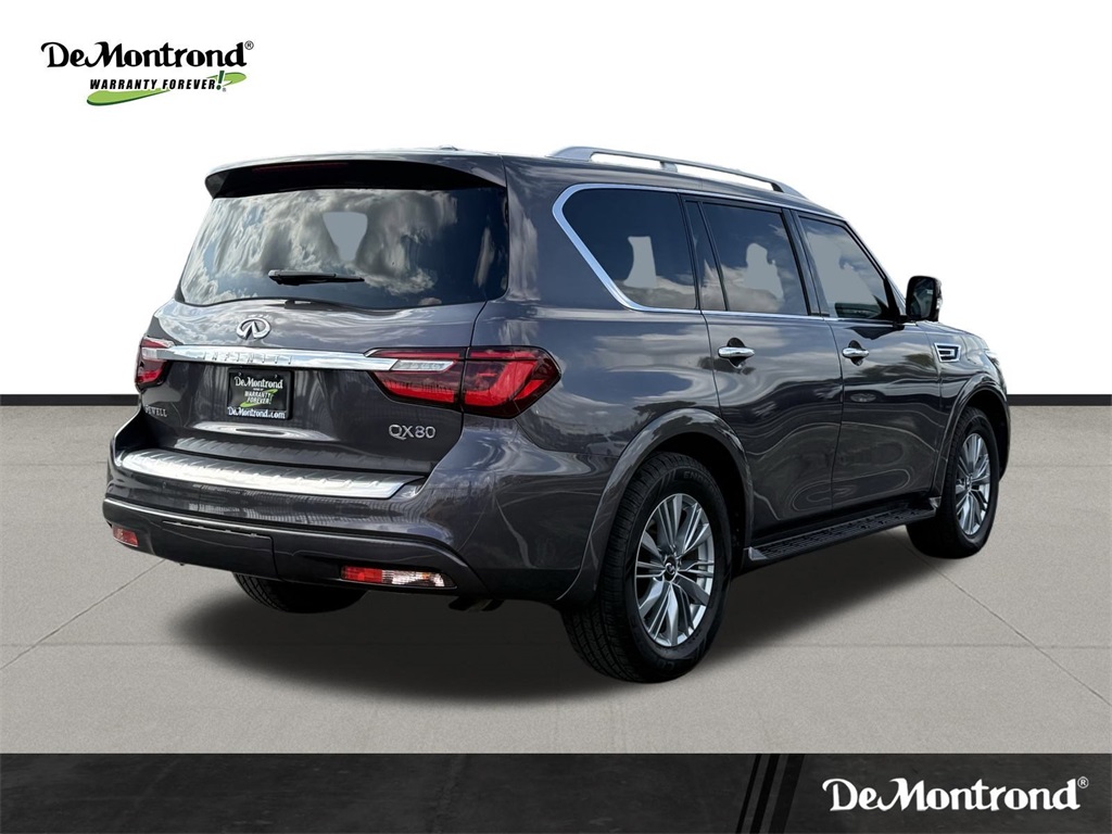 2023 INFINITI QX80 LUXE Gray at Mac Haik CDJR North Houston