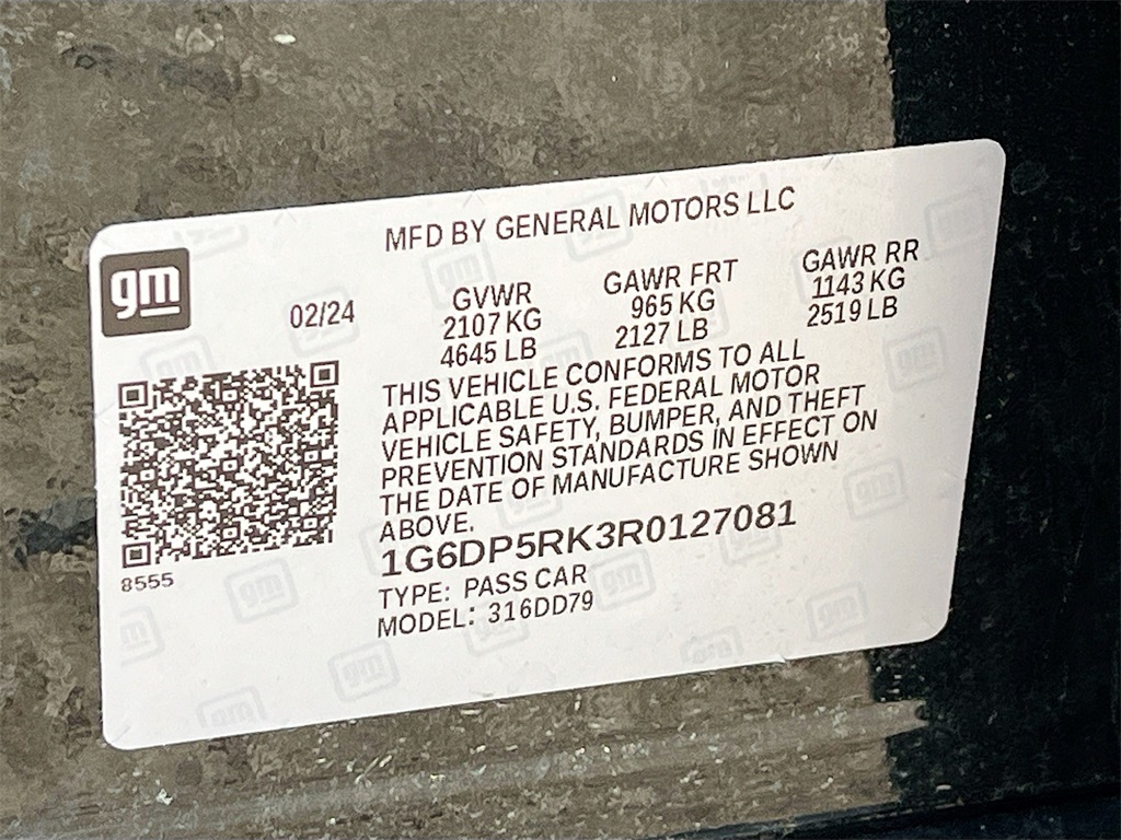 2024 Cadillac CT5 Sport Black at Tom Peacock Cadillac