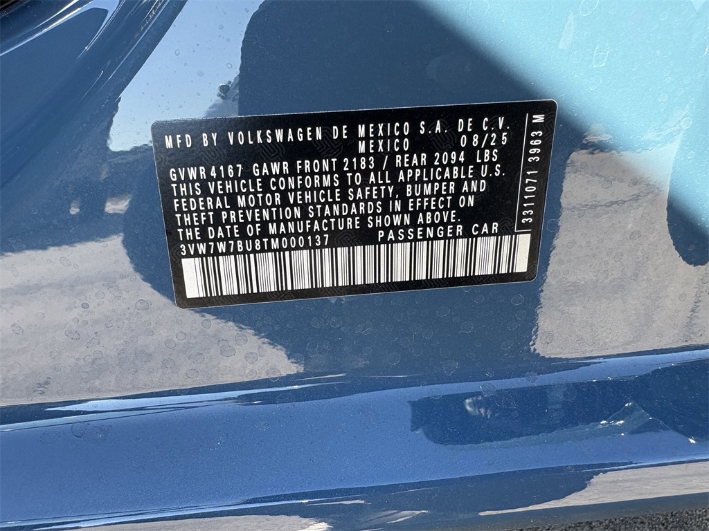 2026 Volkswagen Jetta 1.5T SE Blue at DeMontrond Automotive Group